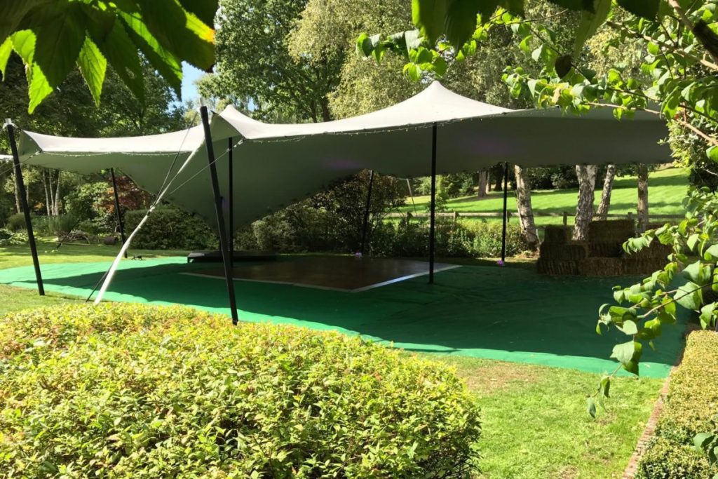 stretch tent hire